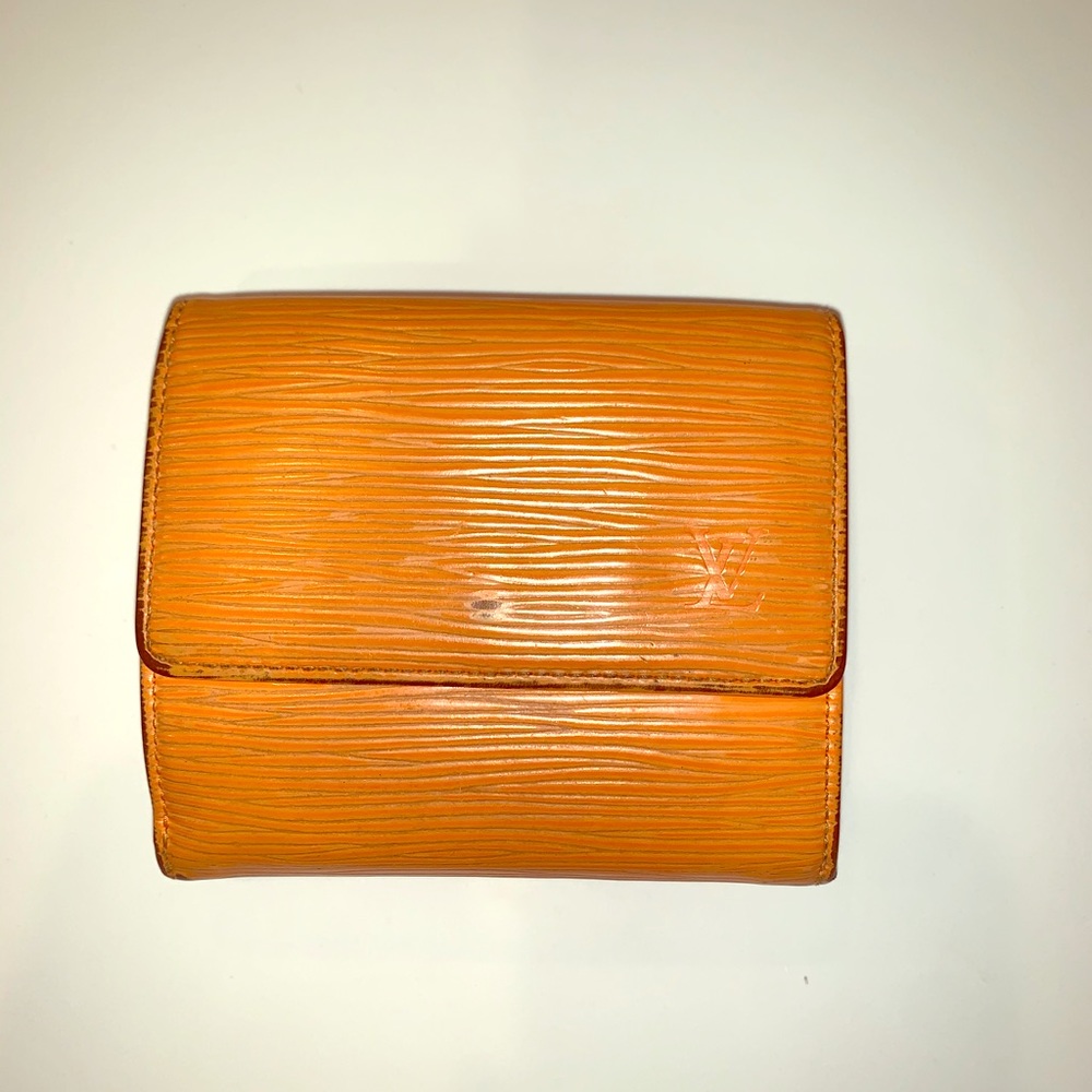Louis Vuitton Ellis Bifold Wallet epi leather